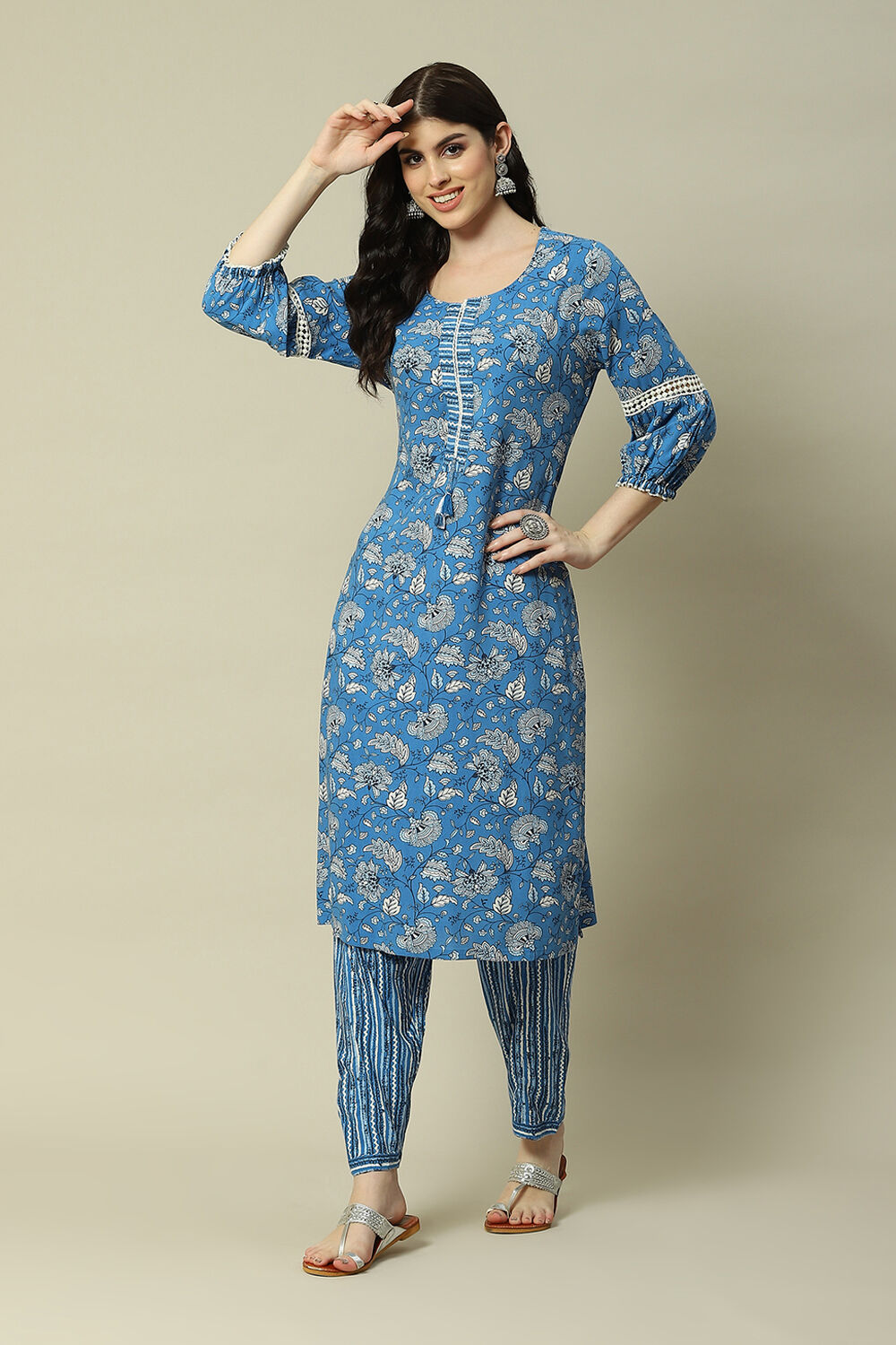 Kurta with palazzo suits on sale