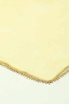 Yellow Modal Straight Printed Kurta Sharara Suit Set image number 3