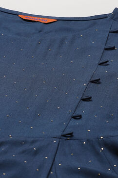 Indigo LIVA Kalidar Dress image number 1