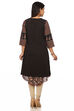 Black Straight Cotton Indie Top image number 4