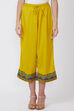 Yellow Viscose Rayon Palazzo image number 3