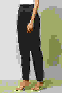 Navy Acrylic Regular Solid Legging image number 2