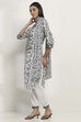 White Viscose Blend Straight Set image number 3