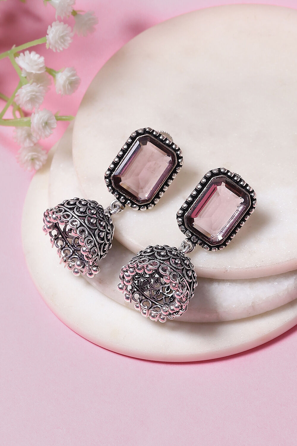 Light Brown Alloy Studs image number 0