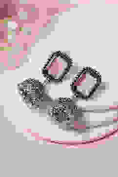 Light Brown Alloy Studs image number 0