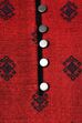 Red Flared Modal Kurta image number 1