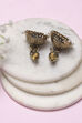 Pink Brass Jhumka image number 2