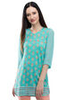 Red Short top Viscose Indie Top image number 0