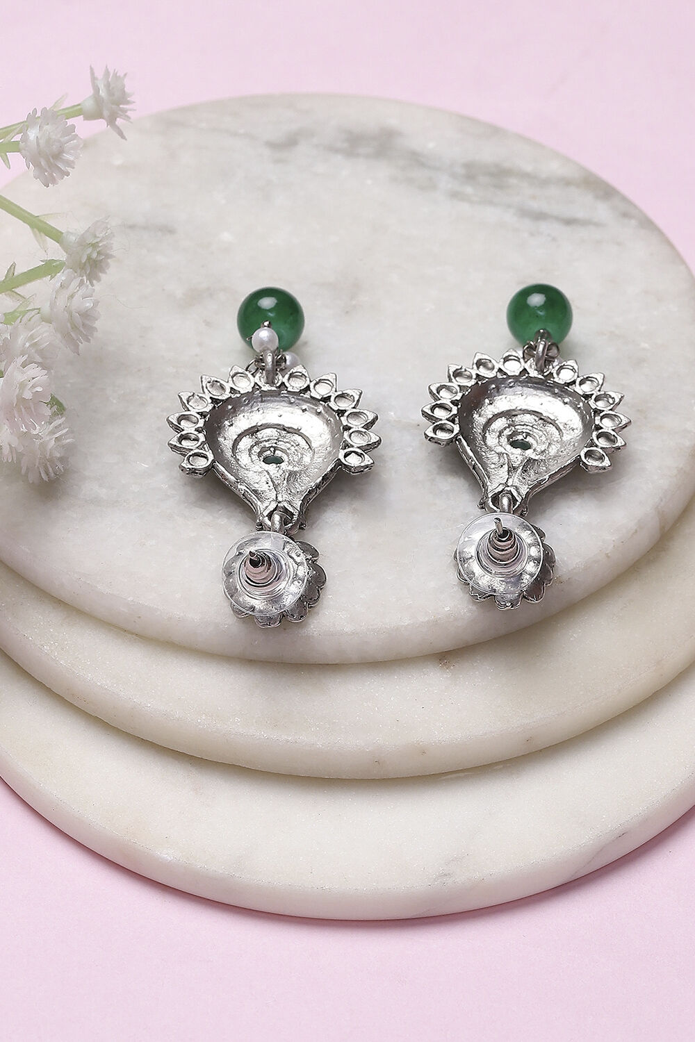 Green Alloy Drop & Danglers image number 2