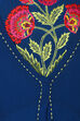 Indigo Kalidar Viscose Kurta image number 7