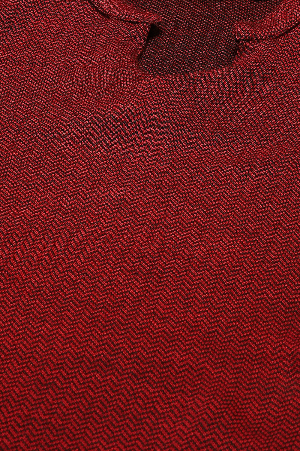 Maroon Acrylic Straight Suit Set image number 5