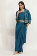 Black Viscose Blend Skirt Set image number 0