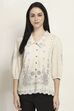 Natural Viscose Blend Straight Kurti image number 5