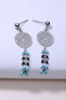 Blue Metal Brass Earring image number 1