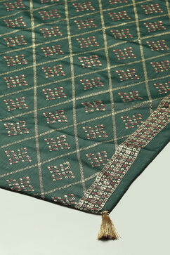 Green LIVA Straight Printed Kurta Palazzo Suit Set image number 7