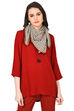 Beige Cotton Scarf image number 0
