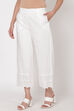 Black Cotton Palazzo Pants image number 2