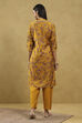 Pink Viscose Blend Printed Straight Suit Set image number 5