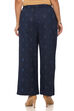 Indigo Cotton Fusion Pants image number 3