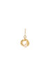 Golden Metal Brass Earrings image number 1