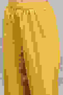 Yellow Cotton Printed Straight Kurta Pants Set image number 2