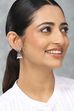 Off White Brass Jhumka image number 3