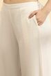 Natural Rayon Straight Pants image number 1