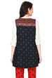Black Straight Modal Indie Top image number 3