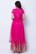 Pink Viscose Suit Set image number 3