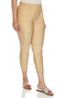 Gold Polyester Leggings image number 1