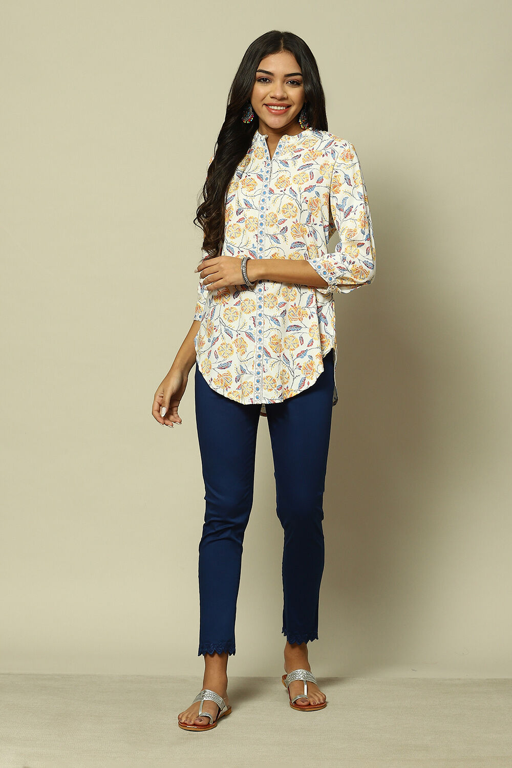 White LIVA Indie Top image number 0