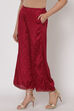 Wine Viscose Palazzo image number 2