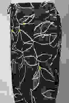 Navy Blue Floral Printed Straight Co-ord Set image number 2