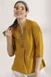 Red Viscose Blend Regular Solid Top image number 4