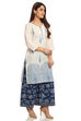 Pink Straight Cotton Kurta image number 2