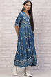 Indigo LIVA Tiered Dress image number 3