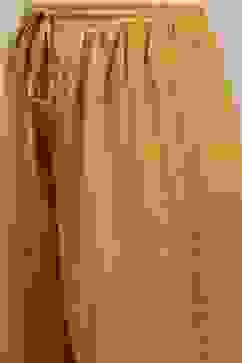 Yellow Polyester Yarndyed Straight Suit Set image number 2