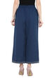Off White Cotton Short Slim Pants image number 4