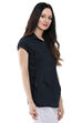 Black Short top Viscose Indie Top image number 3