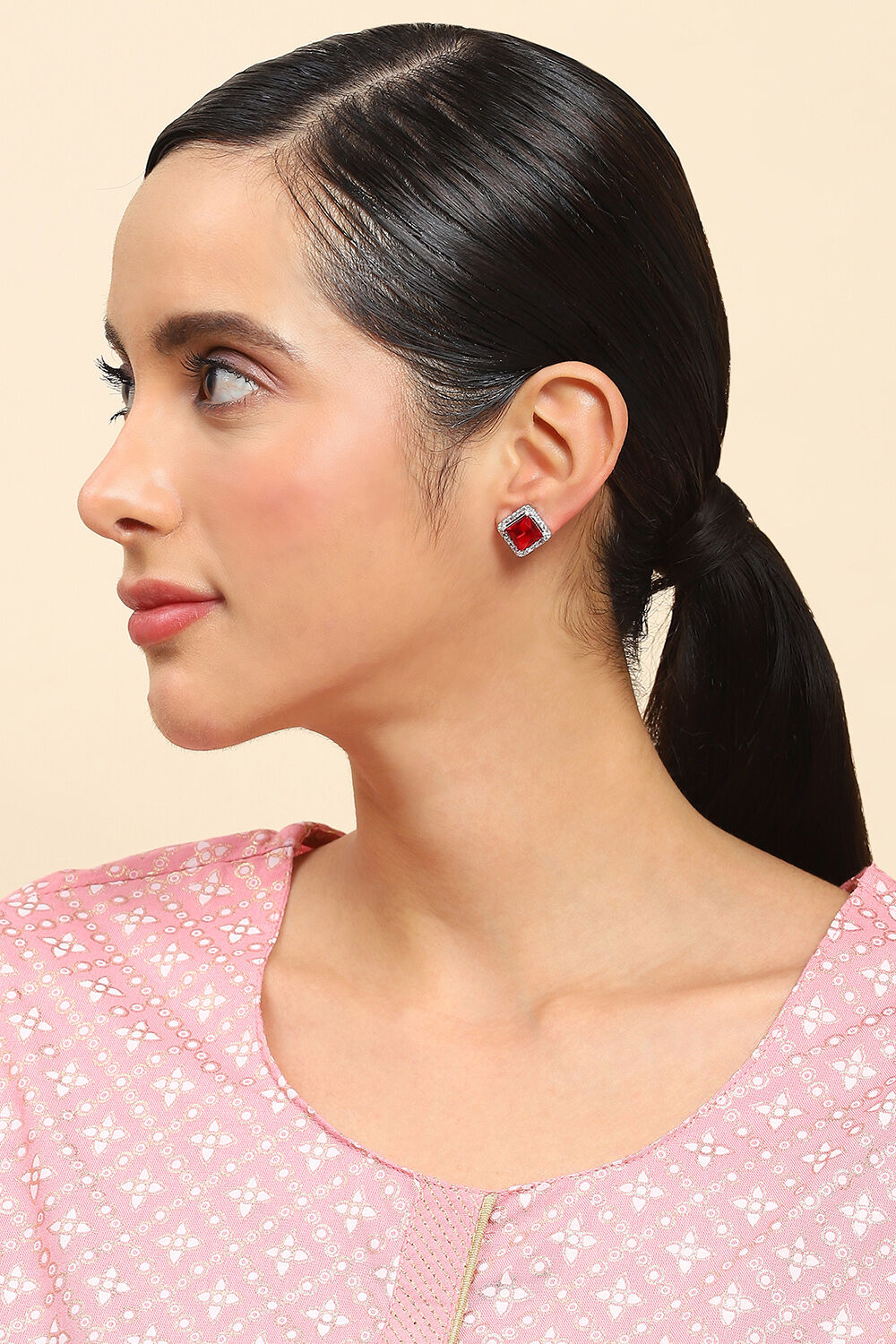 Red Alloy Studs image number 3