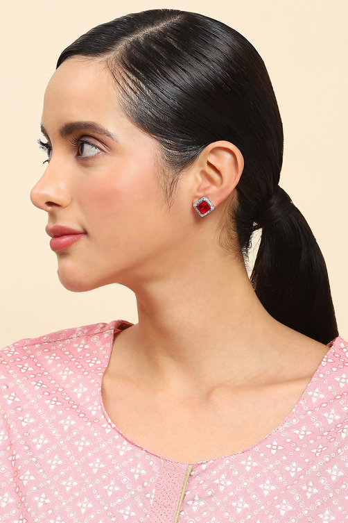 Red Alloy Studs image number 3