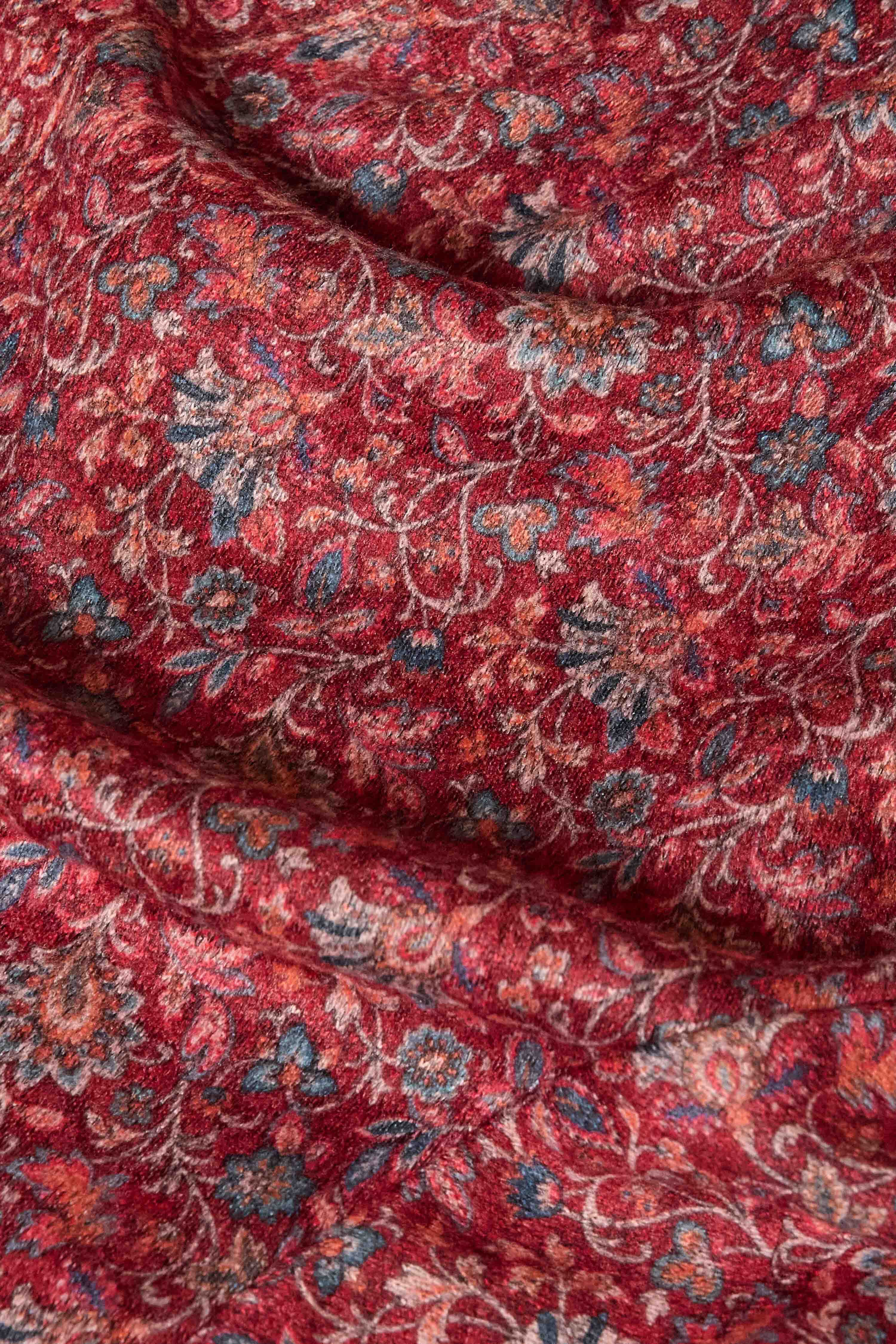 Red Polyester Regular Printed Cape image number 3