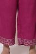 Wine LIVA Palazzo Pants image number 1