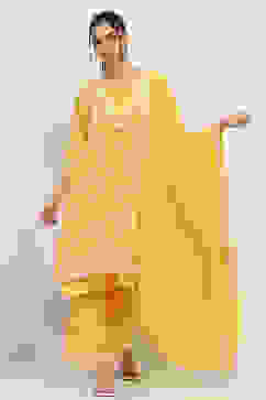 Mustard  Dupatta image number 1