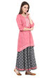 Pink Straight Cotton Indie Top image number 2