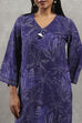 Black Viscose Rayon Printed Straight Kurta image number 1