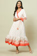 White LIVA Tiered Dress image number 0