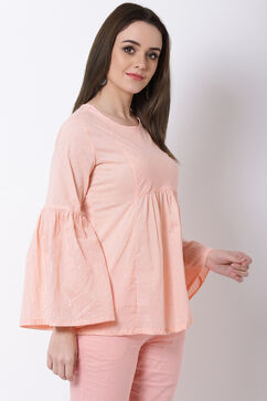 Peach Cotton Indie Top image number 3