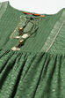 Sage Green Viscose Tiered Dress