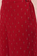 Pink Art Silk Straight Suit Set image number 2